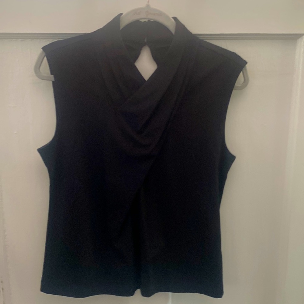 Anthropology Pretty and classic black top